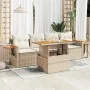 Set sofás jardín y cojines 5 pzas ratán sintético acacia beige von , Gartensets - Ref: Foro24-3327544, Preis: 394,23 €, Rabat...