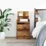 Mesilla de noche con 2 cajones madera vieja 38x34x80 cm von , Nachttische - Ref: Foro24-861369, Preis: 53,20 €, Rabatt: %