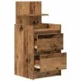 Mesilla de noche con 2 cajones madera vieja 38x34x80 cm von , Nachttische - Ref: Foro24-861369, Preis: 53,20 €, Rabatt: %