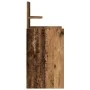 Mesilla de noche con 2 cajones madera vieja 38x34x80 cm von , Nachttische - Ref: Foro24-861369, Preis: 53,20 €, Rabatt: %