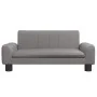 Cama para perros de cuero sintético gris 70x45x30 cm by , Beds for dogs - Ref: Foro24-171866, Price: 77,49 €, Discount: %