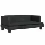 Cama para perros de terciopelo negro 80x45x30 cm de , Camas para perros - Ref: Foro24-171898, Precio: 81,70 €, Descuento: %