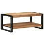 Mesa de centro madera maciza de acacia 90x50x38 cm by , Coffee table - Ref: Foro24-4102716, Price: 115,48 €, Discount: %