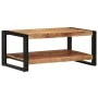 Mesa de centro madera maciza de acacia 90x50x38 cm by , Coffee table - Ref: Foro24-4102716, Price: 115,48 €, Discount: %