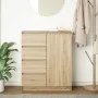 Aparador con cajones roble Sonoma 71x35x84 cm madera ingeniería de , Aparadores - Ref: Foro24-861582, Precio: 97,89 €, Descue...