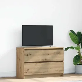 Mueble de TV Artisan Roble 80x35x54 cm Madera de ingeniería von , TV-Möbel - Ref: Foro24-861795, Preis: 75,63 €, Rabatt: %