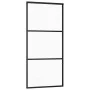 Puerta corredera con set herrajes negro 90x205 cm vidrio ESG von , Türen - Ref: Foro24-3375782, Preis: 255,49 €, Rabatt: %