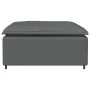 Sofá modular con reposapiés, módulo gris oscuro, 100x100x48 cm | Foro24.es | Tu tienda online para hogar, jardín y más Foro24.es