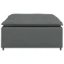 Sofá modular con reposapiés, módulo gris oscuro, 100x100x48 cm | Foro24.es | Tu tienda online para hogar, jardín y más Foro24.es