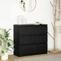 Aparador de madera de roble negro 80x35x76 cm von , Sideboards - Ref: Foro24-861734, Preis: 100,53 €, Rabatt: %
