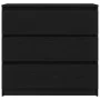 Aparador de madera de roble negro 80x35x76 cm von , Sideboards - Ref: Foro24-861734, Preis: 100,53 €, Rabatt: %