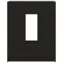 Aparador con cajones y puertas roble negro 73x31x90 cm von , Sideboards - Ref: Foro24-861851, Preis: 104,45 €, Rabatt: %