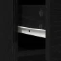 Aparador con cajones y puertas roble negro 73x31x90 cm von , Sideboards - Ref: Foro24-861851, Preis: 104,45 €, Rabatt: %