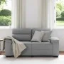 Sofá de 2 plazas de tela gris claro 120 cm by , Sofas - Ref: Foro24-4105297, Price: 216,11 €, Discount: %