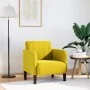 Sillón con reposabrazos terciopelo amarillo 54 cm | Foro24.es | Tu tienda online para hogar, jardín y más Foro24.es