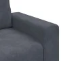 Sillón de terciopelo gris oscuro 60 cm de , Sofás - Ref: Foro24-4105248, Precio: 165,31 €, Descuento: %