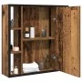 Mueble de baño con espejo de madera antigua 60x16x60 cm von , Badezimmerwaschtische - Ref: Foro24-862226, Preis: 62,93 €, Rab...