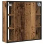 Mueble de baño con espejo de madera antigua 60x16x60 cm von , Badezimmerwaschtische - Ref: Foro24-862226, Preis: 62,93 €, Rab...