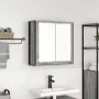 Mueble de baño de pared con espejo gris Sonoma 60x21x60 cm de , Tocadores de baño - Ref: Foro24-861900, Precio: 67,45 €, Desc...