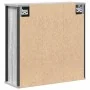 Mueble de baño de pared con espejo gris Sonoma 60x21x60 cm de , Tocadores de baño - Ref: Foro24-861900, Precio: 67,45 €, Desc...