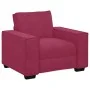 Juego de sofás con cojines 3 piezas terciopelo rojo tinto by , Sofas - Ref: Foro24-3324622, Price: 608,45 €, Discount: %