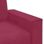 Juego de sofás con cojines 3 piezas terciopelo rojo tinto by , Sofas - Ref: Foro24-3324622, Price: 608,45 €, Discount: %