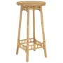 Mesa de bar para exterior redonda de bambú Ø55x100 cm | Foro24.es | Tu tienda online para hogar, jardín y más Foro24.es
