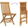 Conjunto de 7 Piezas de Comedor de Jardín de Madera Sólida de Teca von , Gartentische - Ref: Foro24-3157129, Preis: 614,67 €,...