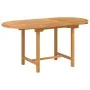 Conjunto de Comedor de Jardín de 5 Piezas de Madera Maciza de Teca by , Garden tables - Ref: Foro24-3157130, Price: 564,25 €,...