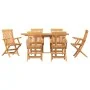 Conjunto de Comedor de Jardín de 7 Piezas de Madera Sólida de Teca von , Gartentische - Ref: Foro24-3157131, Preis: 685,72 €,...