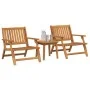 Sillas de Jardín con Mesa 3 pcs de Madera Sólida de Acacia de , Mesas de jardín - Ref: Foro24-3214432, Precio: 178,90 €, Desc...