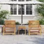 Sillas de Jardín con Mesa 3 pcs de Madera Sólida de Acacia de , Mesas de jardín - Ref: Foro24-3214432, Precio: 178,90 €, Desc...