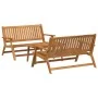 Sillas de Jardín con Mesa 3 pcs de Madera Maciza de Acacia by , Garden tables - Ref: Foro24-3214448, Price: 255,99 €, Discoun...