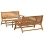 Sillas de Jardín con Mesa 3 pcs de Madera Maciza de Acacia by , Garden tables - Ref: Foro24-3214448, Price: 255,99 €, Discoun...