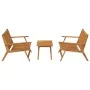 Sillas de Jardín con Mesa 3 pcs de Madera Maciza de Acacia by , Garden tables - Ref: Foro24-3214448, Price: 255,99 €, Discoun...