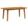 Sillas de jardín con mesa 5 piezas de madera maciza de acacia by , Garden tables - Ref: Foro24-3214456, Price: 399,08 €, Disc...