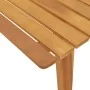 Sillas de jardín con mesa de 5 piezas en beige de madera maciza de acacia de , Sillas de jardín - Ref: Foro24-3214459, Precio...