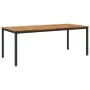 Juego de Comedor de Jardín Conjunto de 9 Negro Metal Duradero | Foro24.es | Tu tienda online para hogar, jardín y más Foro24.es