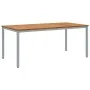 Conjunto de Comedor para Jardín Conjunto de 7 Gris Metal Duradero | Foro24.es | Tu tienda online para hogar, jardín y más Foro24.es