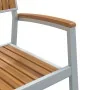 Conjunto de Comedor para Jardín Conjunto de 7 Gris Metal Duradero | Foro24.es | Tu tienda online para hogar, jardín y más Foro24.es