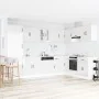 Gabinete de Cocina ""Kalmar"" con Doble Lavabo Alta Brillo Blanco Madera Elaborada | Foro24.es | Tu tienda online para hogar, jardín y más Foro24.es