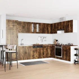 Gabinete de Cocina ""Kalmar"" con Doble Fregadero