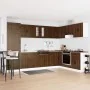 Gabinete de Cocina ""Kalmar"" con Doble Fregadero Madera de Roble von , Küchenschränke - Ref: Foro24-3315008, Preis: 189,45 €...