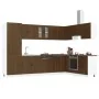 Gabinete de Cocina ""Kalmar"" con Doble Fregadero Madera de Roble von , Küchenschränke - Ref: Foro24-3315008, Preis: 189,45 €...