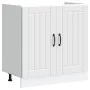 Gabinete de Cocina ""Lucca"" con Doble Lavabo Blanco de Madera Ingenierizada by , Kitchen cabinets - Ref: Foro24-3315011, Pri...