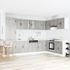 Gabinete de Cocina ""Lucca"" con Doble Fregadero