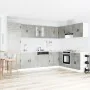 Gabinete base de fregadero ""Porto"" con fregadero gris concreto 80x46x84,5 cm de madera elaborada von , Küchenschränke - Ref...