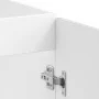 Gabinete base de fregadero ""Porto"" con fregadero gris concreto 80x46x84,5 cm de madera elaborada von , Küchenschränke - Ref...