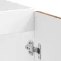 Gabinete Base ""Porto"" con Lavabo Madera Vieja 80x46x84,5 cm Madera Elaborada de , Armarios de cocina - Ref: Foro24-3315029,...