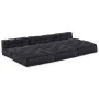 Poufs Modulares 4 pcs de Tela Antracita | Foro24.es | Tu tienda online para hogar, jardín y más Foro24.es